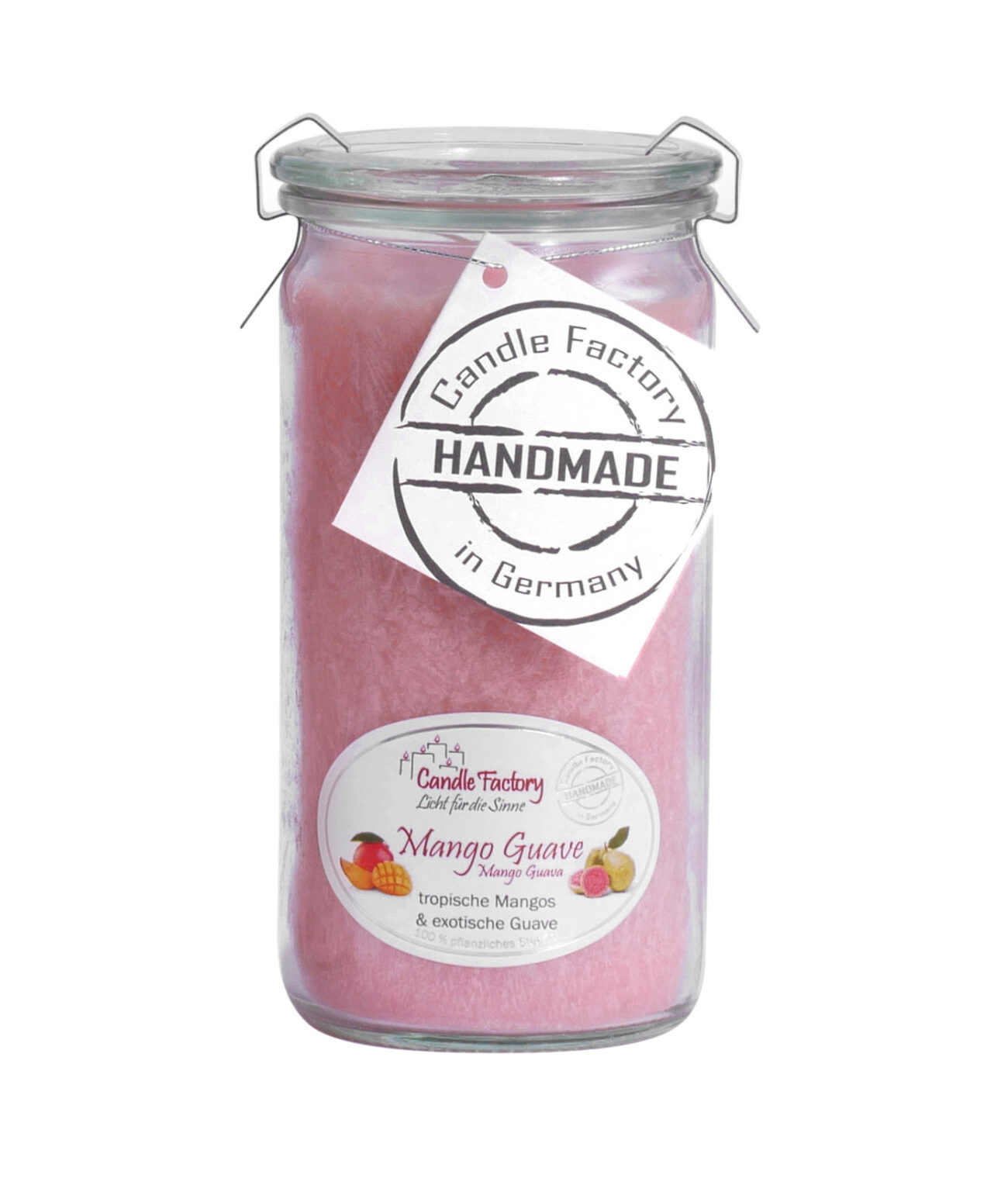 Duftkerze Mango Guave MiniJumbo HeimLicht