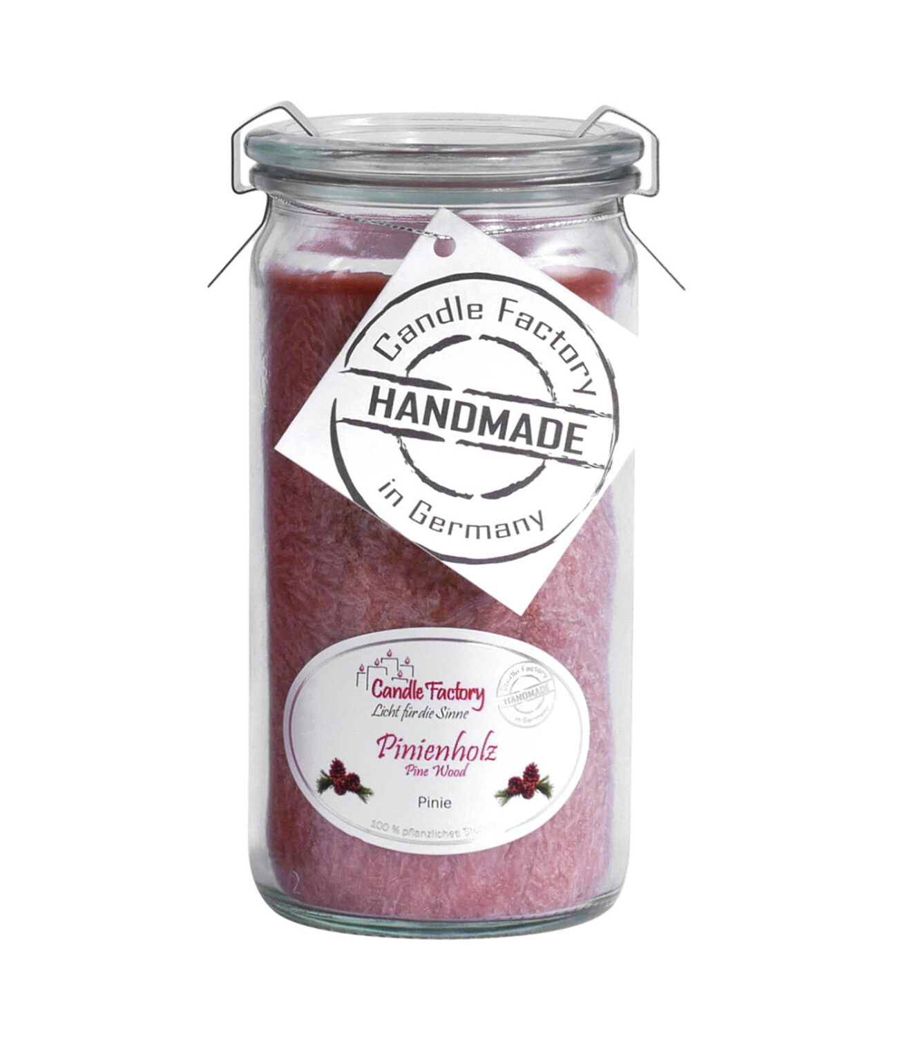 Duftkerze Pinienholz MiniJumbo HeimLIcht