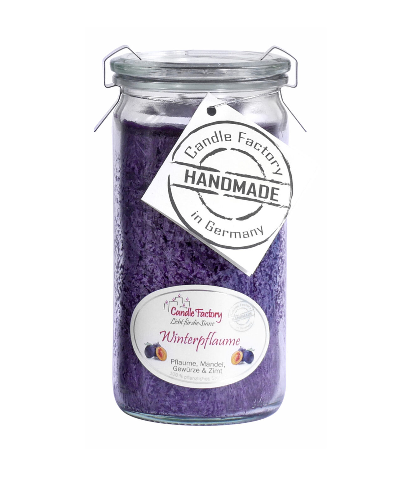 Duftkerze Winterpflaume MiniJumbo HeimLicht