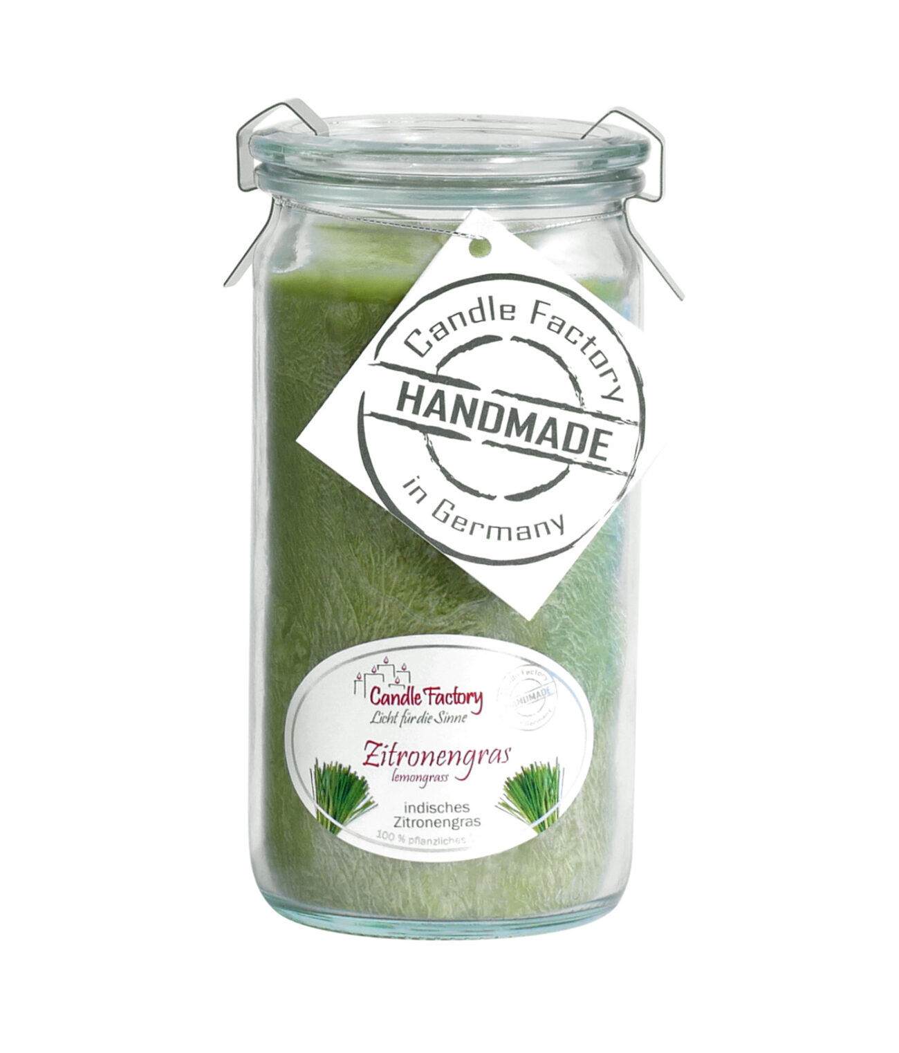 Duftkerze Zitronengras MiniJumbo HeimLicht