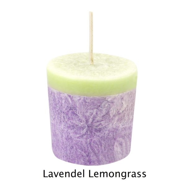 Duftkerze-Lavendel Lemongras-Votivkerze-Heimlicht-Landstuhl