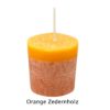 Duftkerze-Orange Zedernholz-Votivkerze-Heimlicht-Landstuhl