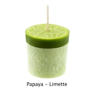 Duftkerze-Papaya Limette-Votivkerze-Heimlicht-Landstuhl