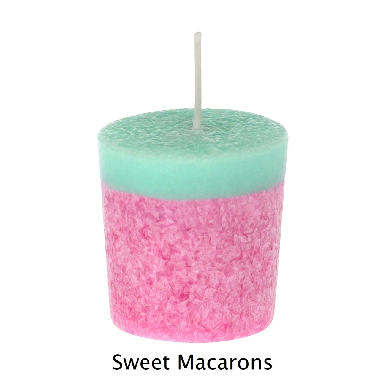 Duftkerze  sweet MACARONS  als Votivkerze