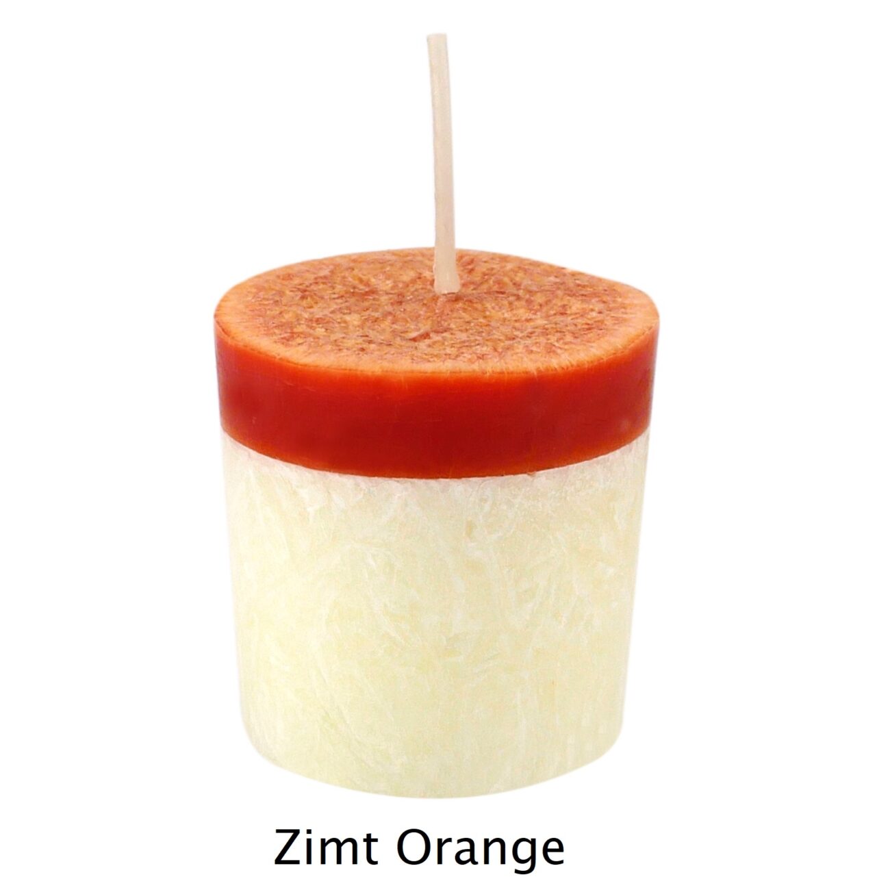 Duftkerze  ZIMT ORANGE als Votivkerze
