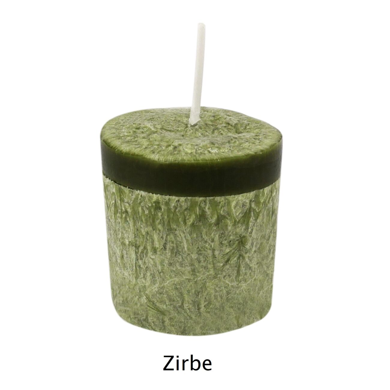 Duftkerze  ZIRBE als Votivkerze