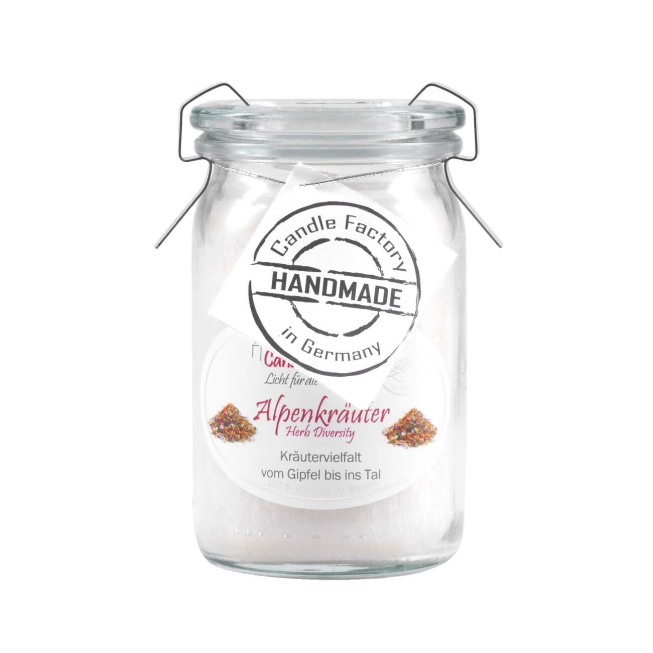 ALPENKRÄUTER Duftkerze der Serie BabyJumbo