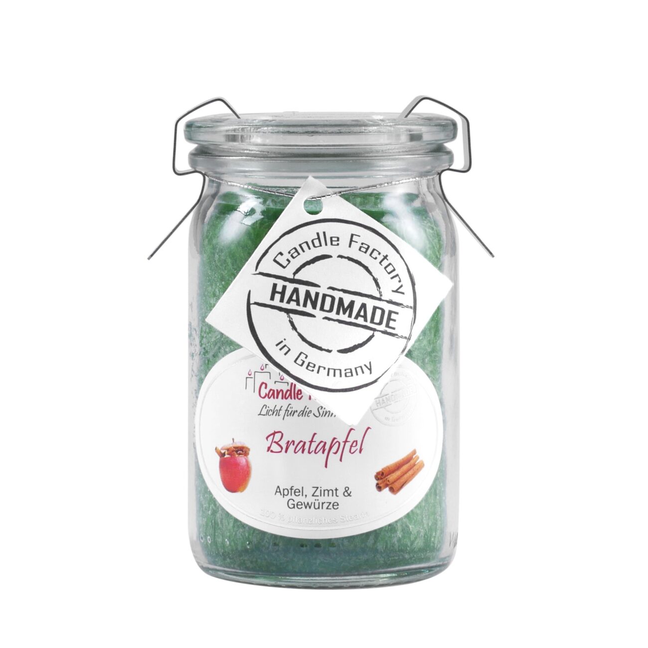 BRATAPFEL Duftkerze der Serie BabyJumbo