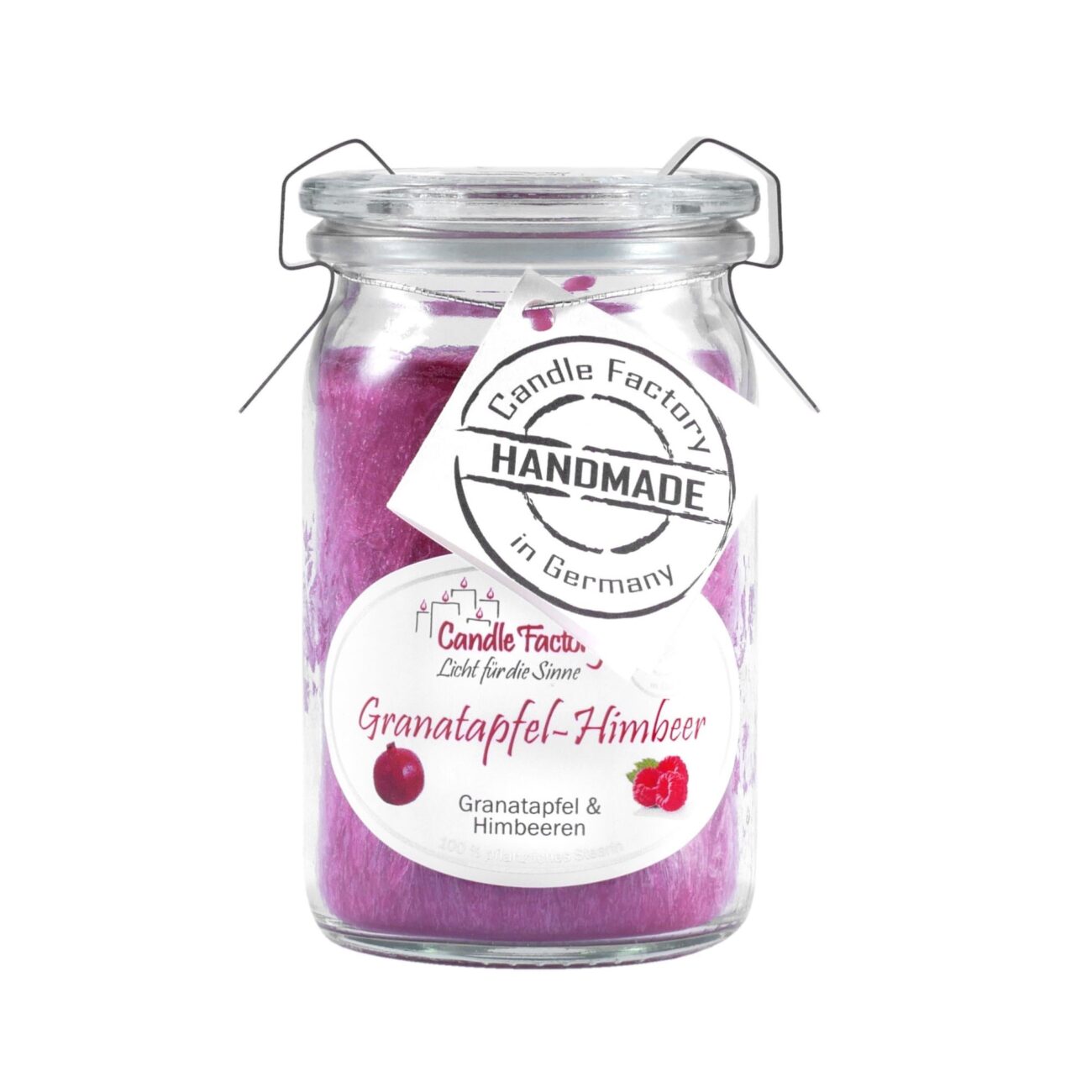 GRANATAPFEL-HIMBEER Duftkerze der Serie BabyJumbo