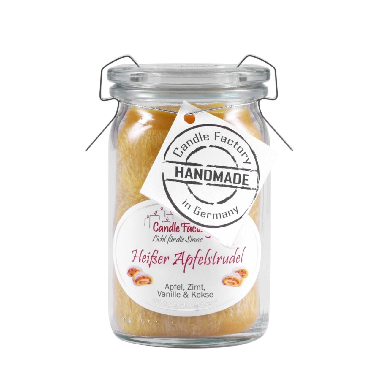 HEISSER APFELSTRUDEL Duftkerze der Serie BabyJumbo