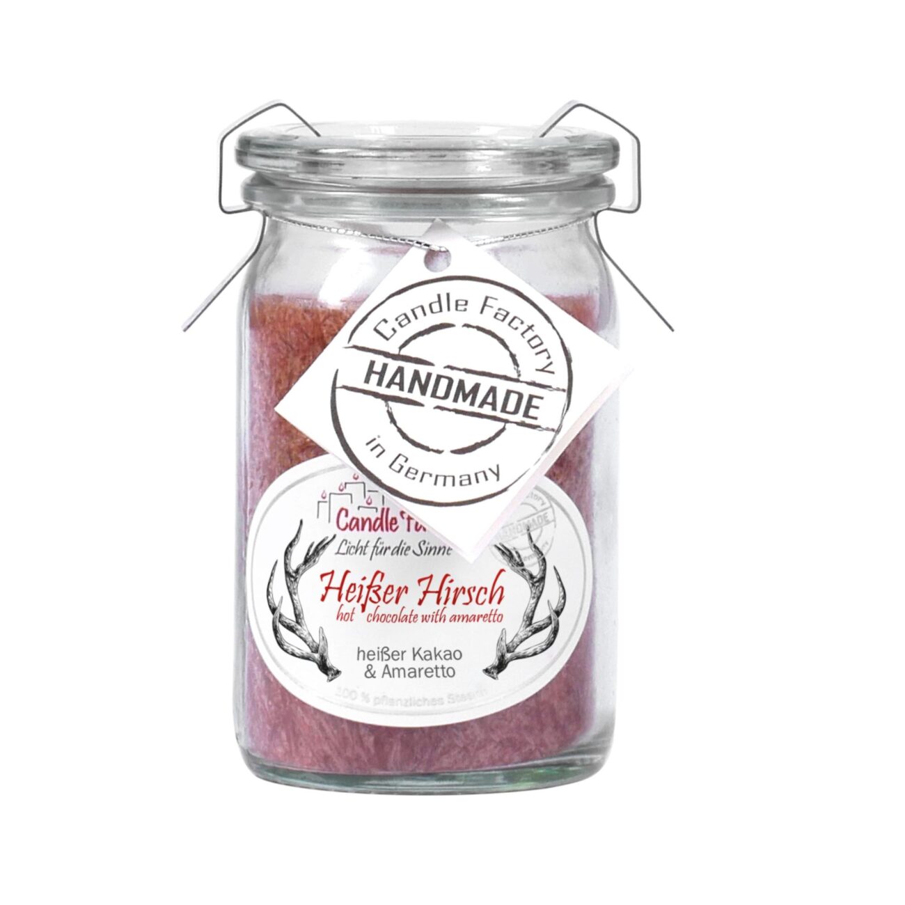 HEISSER HIRSCH Duftkerze der Serie BabyJumbo