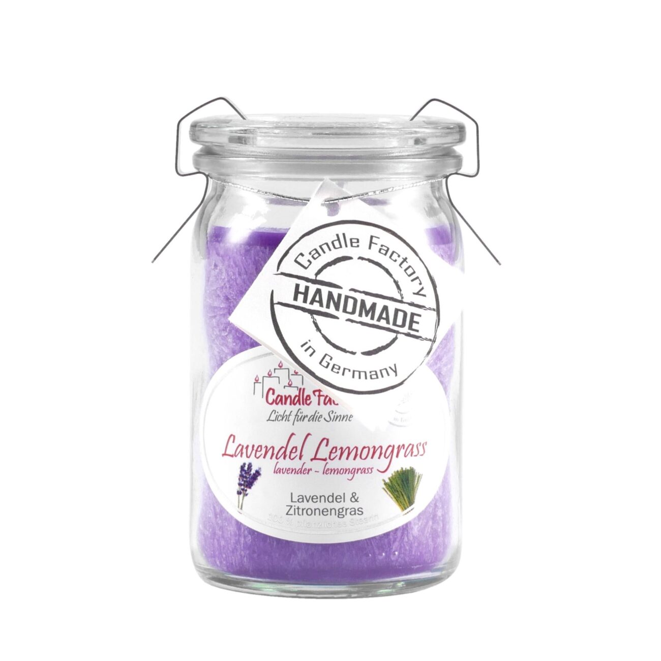 LAVENDEL LEMONGRAS Duftkerze der Serie BabyJumbo