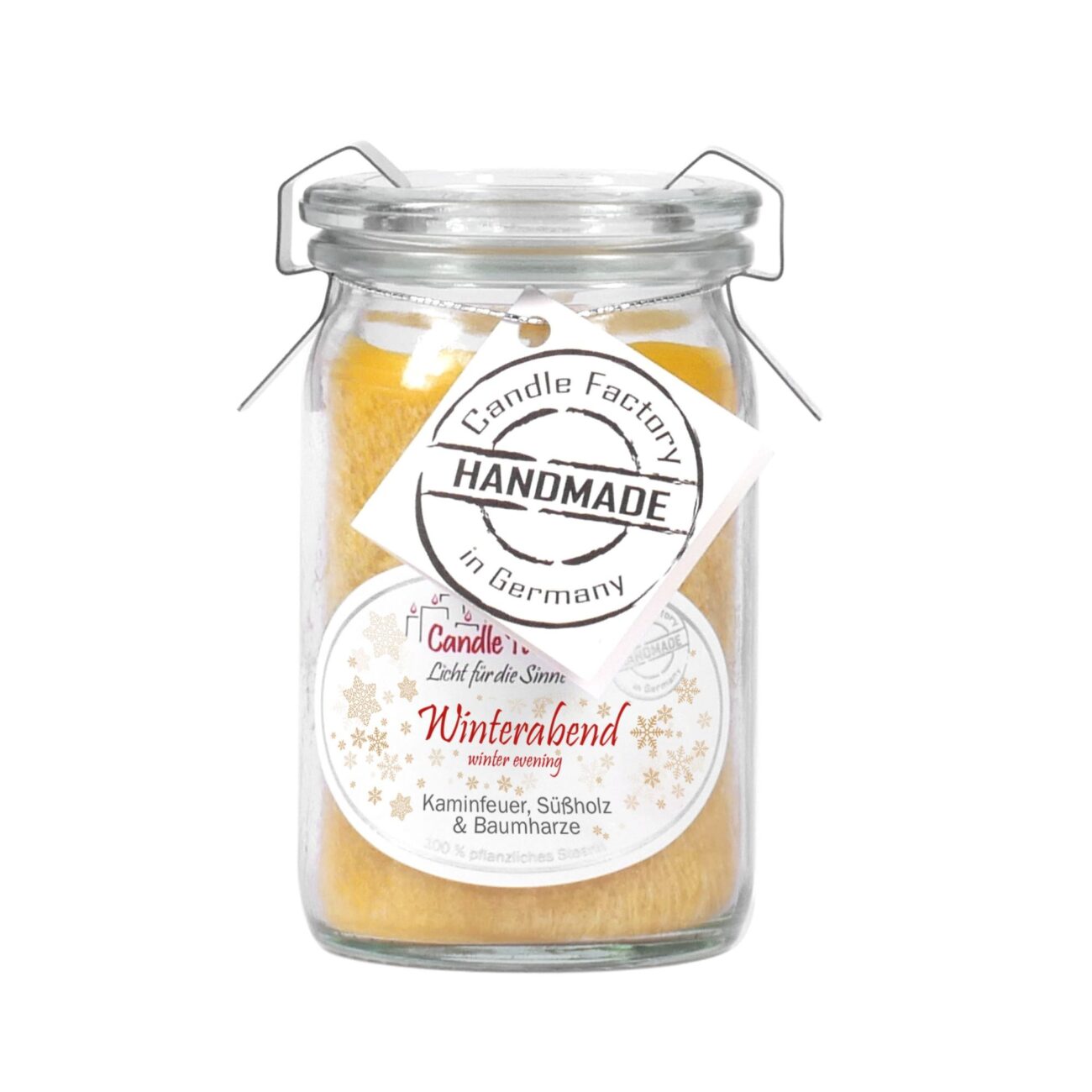 WINTERABEND Duftkerze der Serie BabyJumbo