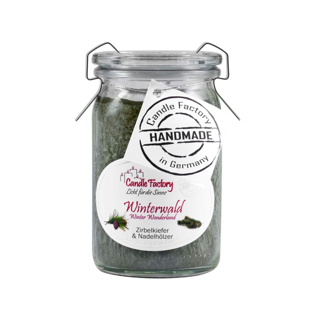 WINTERWALD Duftkerze der Serie BabyJumbo